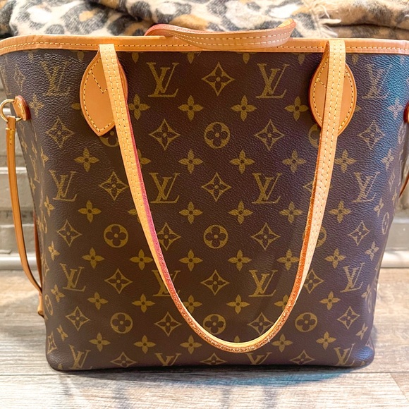 🌺LOUIS VUITTON NEVERFULL MM PIVOINE-RARE🌺 - Picture 4 of 12